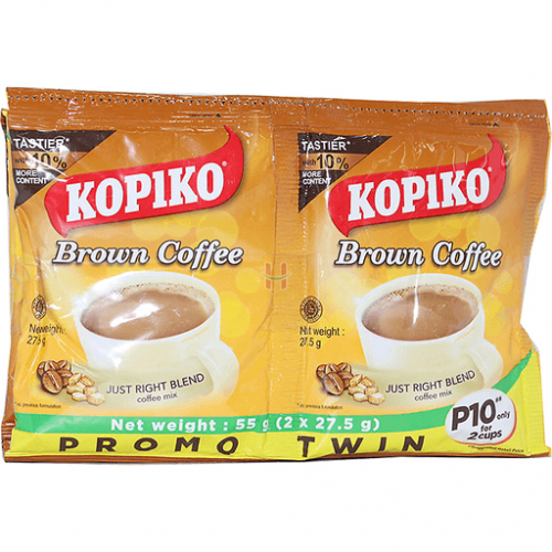 Kopiko Brown Twin Pack 10x55g   - Online Groceries